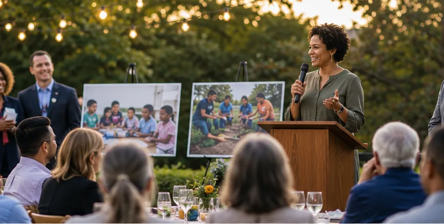 A community or fundraising event